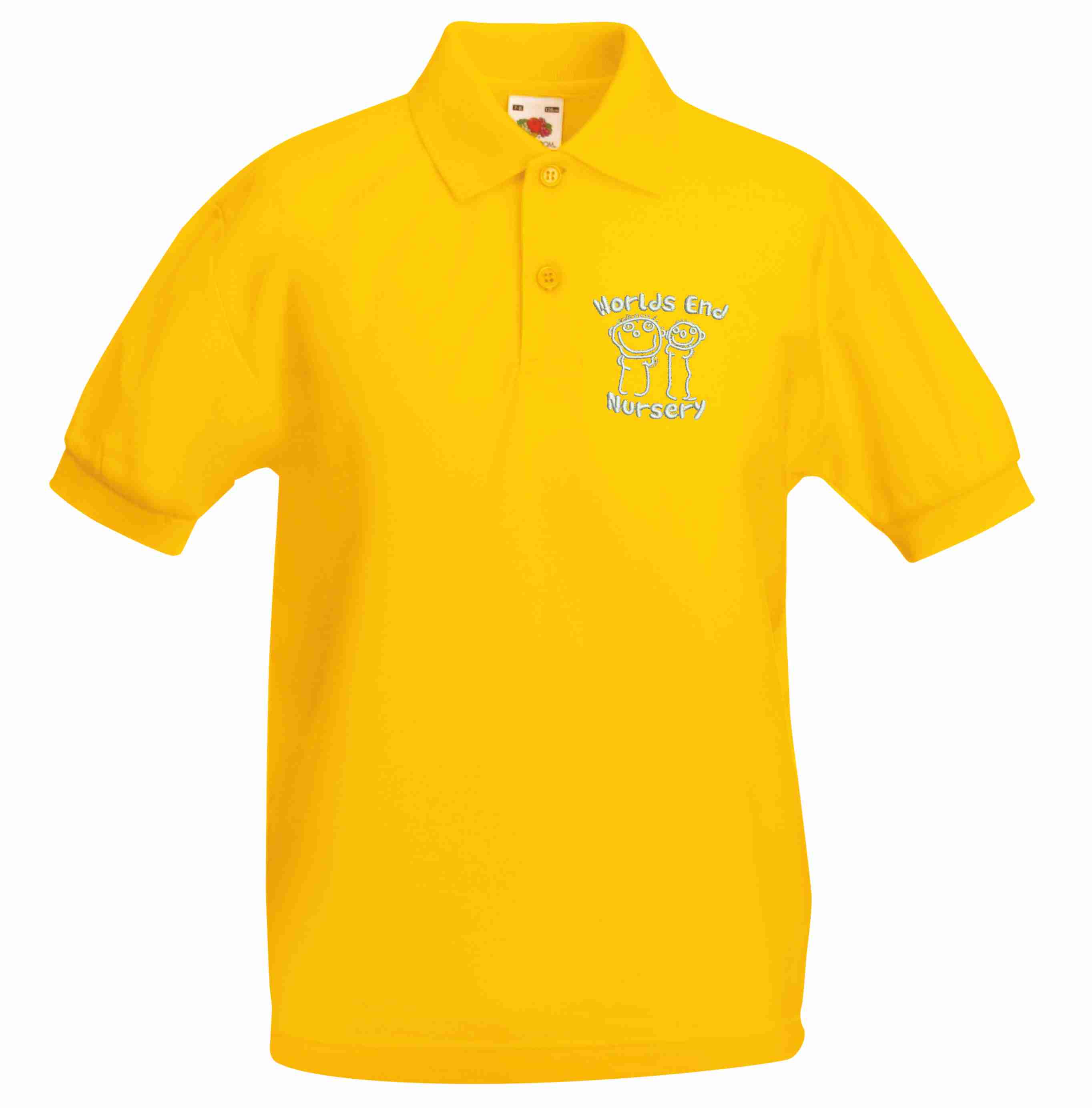 Nursery Poloshirt, embroidered logo
